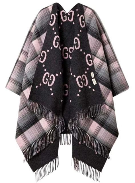 gucci scarf poncho|Gucci poncho sale.